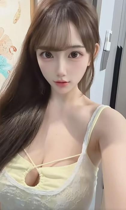 身高168模特级妹子通体粉白白